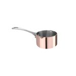 Mini tigaie pentru sos Hendi, cupru/aluminiu/otel inoxidabil, 5 cm diametru x 3 cm inaltime