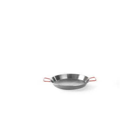 Tigaie Paella cu 2 manere ,60 cm diametru x 4 cm inaltime, din otel de inalta calitate, Hendi, pentru echipamente pe gaz