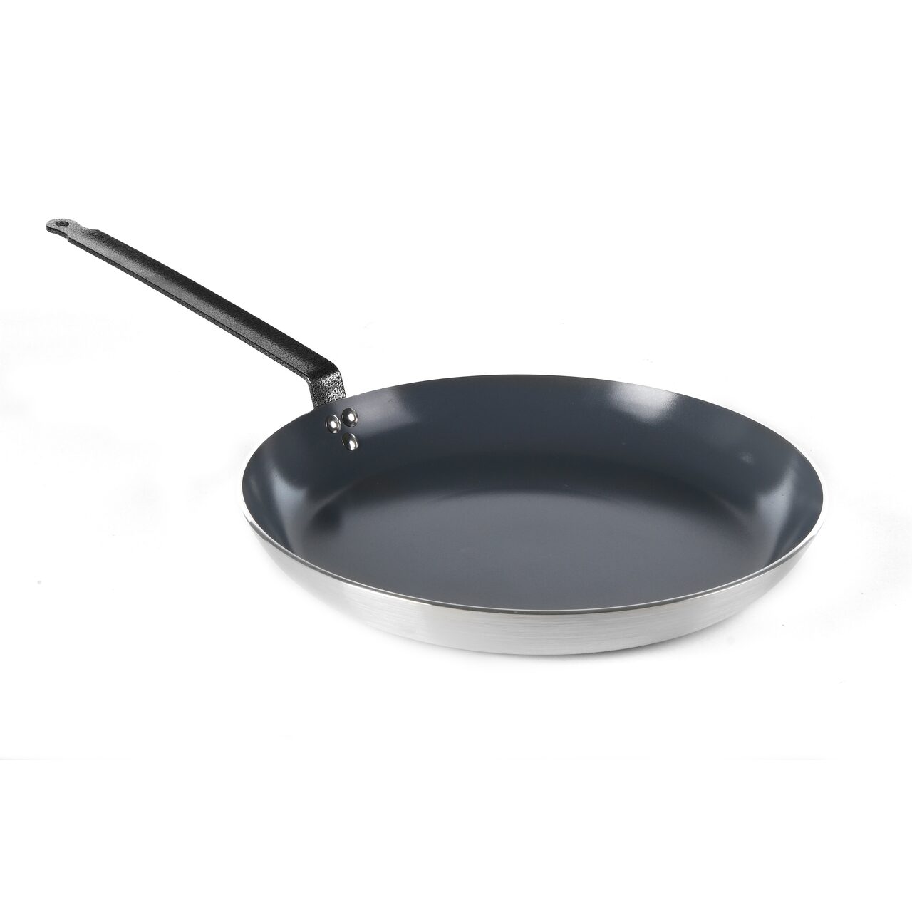 12591187_BIG.jpg Tigaie aluminiu Marable Professional Hendi ,39 cm diametru x 5 cm inaltime ,baza 30 cm ,aluminiu, strat anti-aderent, maner din otel acoperit epoxidic - Image 1