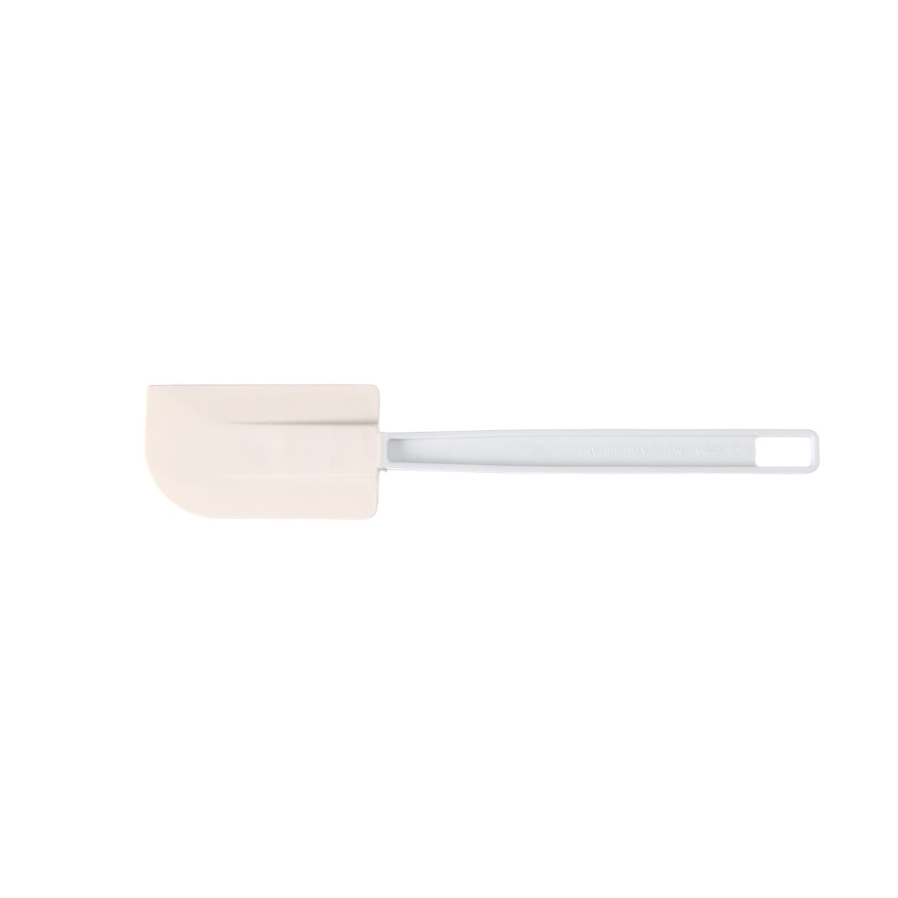 12591302_BIG.jpg Spatula termorezistenta pana la 100 gr C, maner ABS, lama din cauciuc sintetic, 70x115x(L)410 mm - Image 1