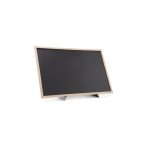Tabla neagra cu suport si rama de lemn 300x400 mm Hendi