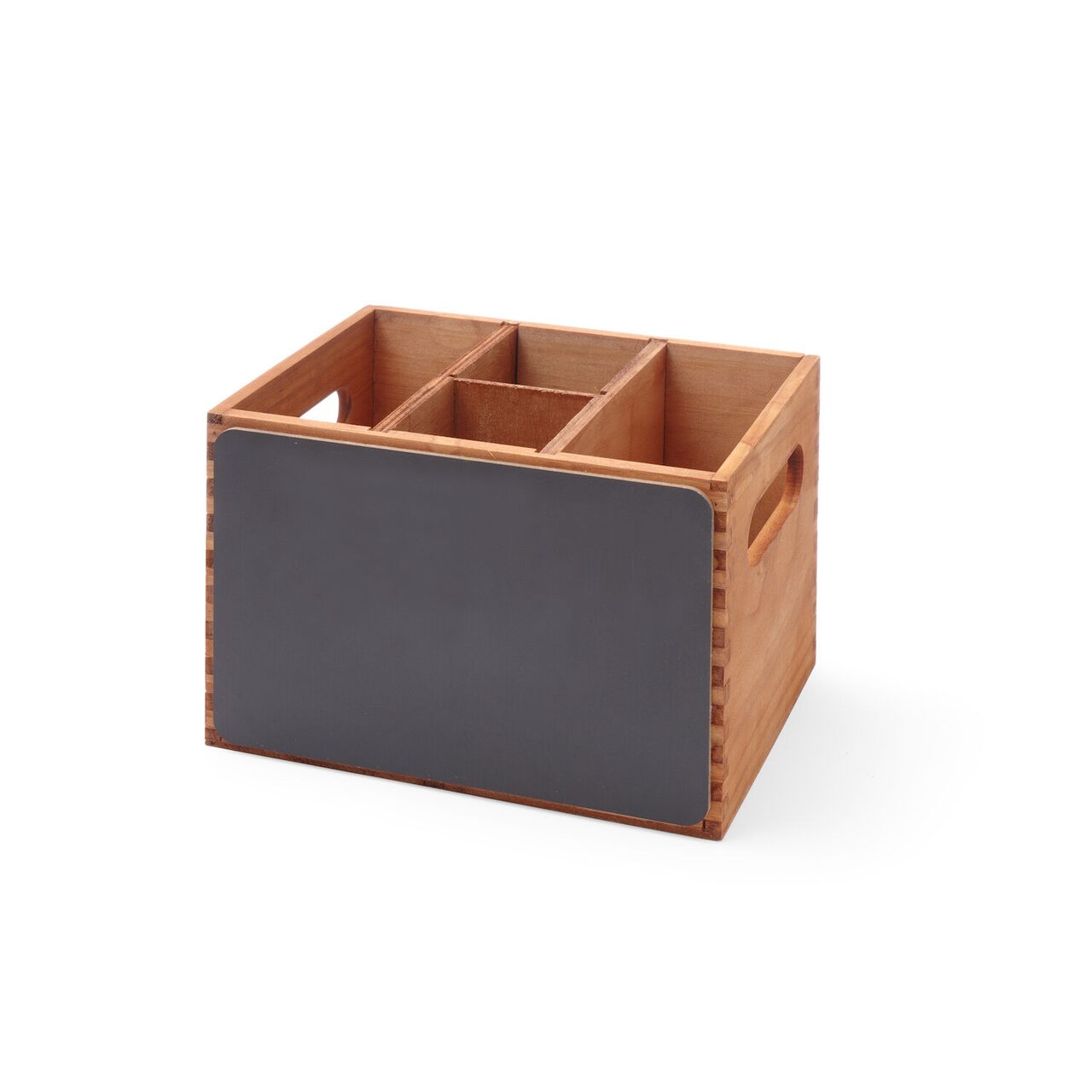 12591350_BIG.jpg Suport tacamuri din lemn durabil cu tabla integrata 210x150x(H)150 mm Hendi - Image 1