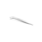 Penseta cu varf curbat, (L)240 mm, inox, pentru peste /manevrare produse fierbinti / decorare, Hendi