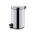 Cos de gunoi rotund cu pedala, inox, 5L, 210x(H)280mm Hendi
