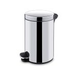 Cos de gunoi rotund cu pedala, inox, 20L, ø300x(H)440mm