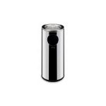 Cos de gunoi cu scrumiera, capacitate 33 litri, Inox, diametru 135 mm, baza din cauciuc antiderapant, interior/exterior, 240x(H)660mm