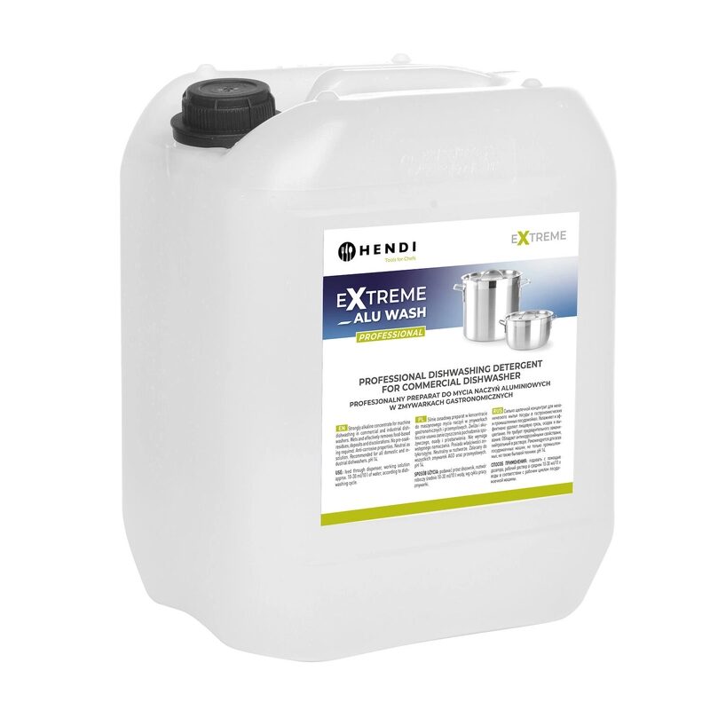 12591511_BIG.jpg Detergent profesional pentru spalare veselei de aluminiu pentru masiniile de spalat vase Hendi, 20 L - Image 1