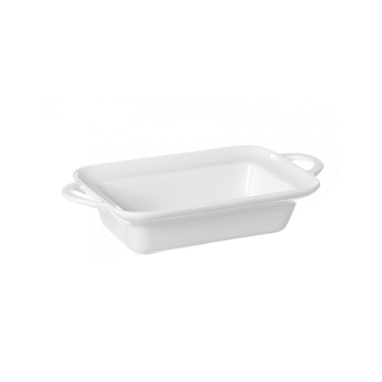 12591730_BIG.jpg Vas aperitive / servire dreptunghiular, 12x19x5 cm, portelan super-rezistent, potrivit si pentru cuptor, Hendi - Image 1