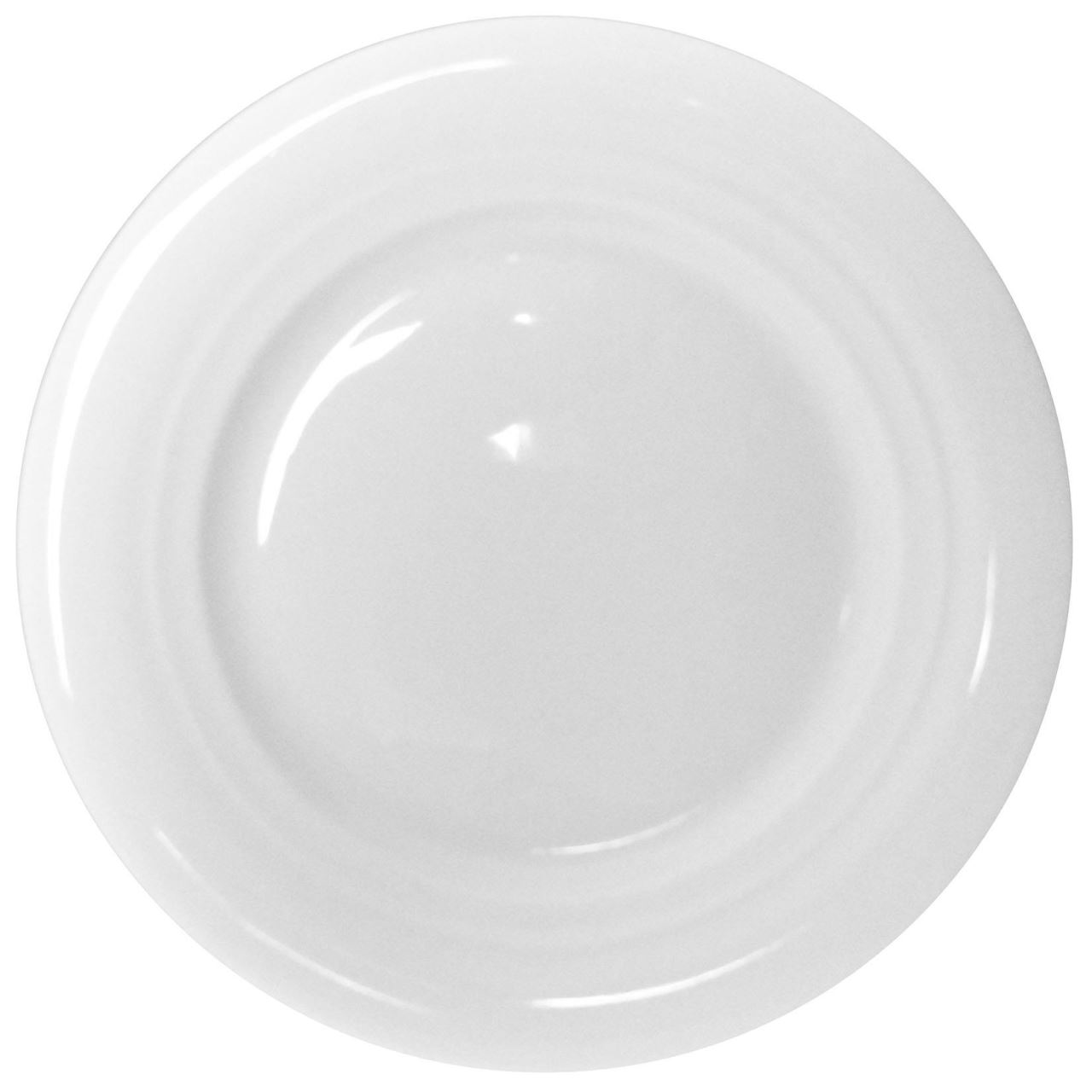 12591790_BIG.jpg Farfurie Hendi pentru cestile de cafea sau cappuccino, portelan alb, rezistenta la impact, diametru 21 cm, gama Moskau - Image 1