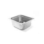 Tava Gastronorm GN 2/3 150 mm, 13 lt , inox, gama Hendi Budget Line