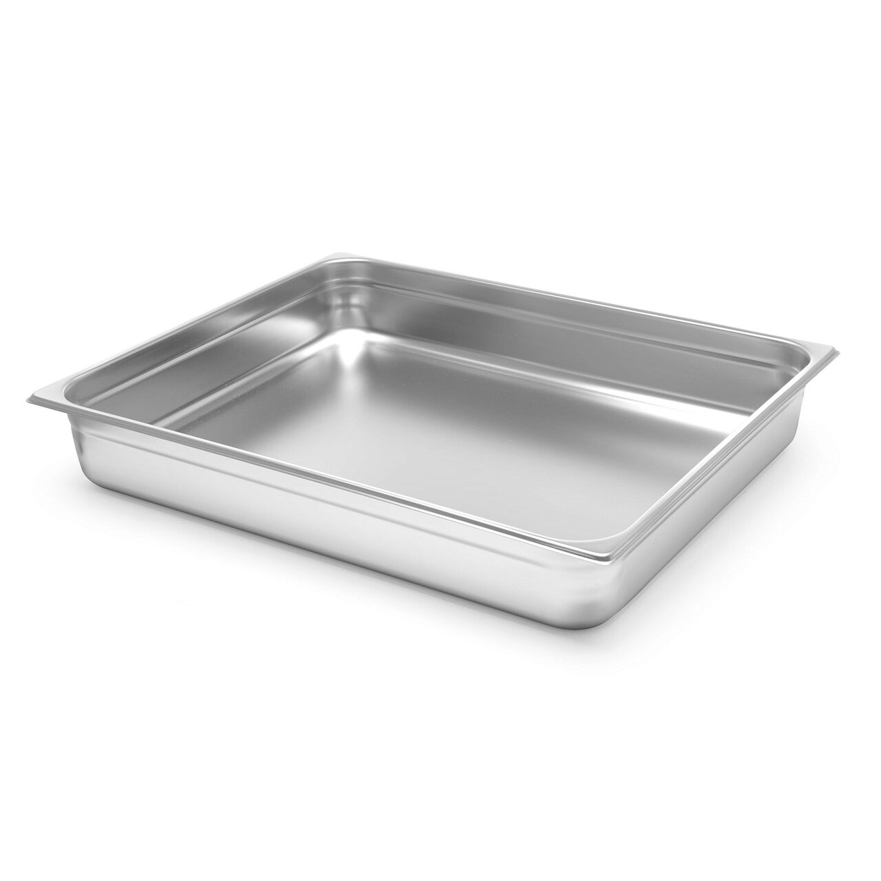 12591900_BIG.jpg Tava gastronorm GN 2/1 din inox 18/10, 43 litri, 650x530x 150 mm Hendi - Image 1