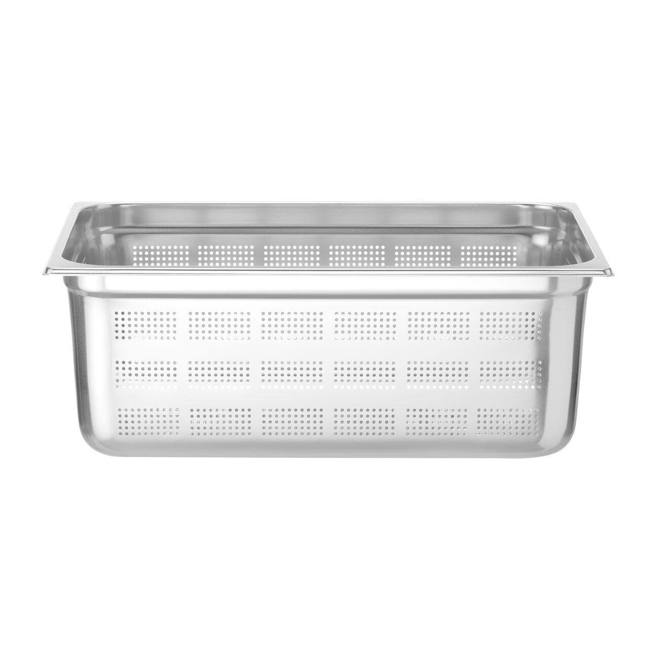 12591964_BIG.jpg Tava perforata inox Gastronorm GN 1/1 200 mm 28 litri, gama Hendi Profi Line - Image 1