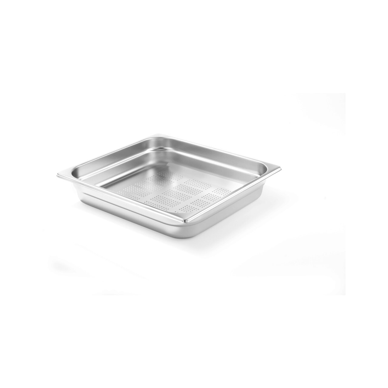 12591971_BIG.jpg Tava Hendi perforata Gastronorm GN 2/3 40 mm 3 lt - gama Profi Line, otel inoxidabil - Image 1