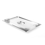 Capac Hendi Gastronorm fara fanta pentru lingura servire GN 1/4 - gama Profi Line, otel inoxidabil
