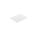 Tocator alb, 26.5x32.5x(H)1.2 cm - GN1/2, cu sant de scurgere, polietilena HDPE 500, respecta normele de igiena HACCP, Hendi