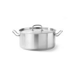 Cratita cu capac 1,7 Lit,16 cm diametru x 9,5 cm inaltime, inox, gama Hendi Kitchen Line, si pt uz profesional