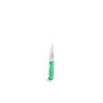 Cutit universal, lama inox zimtata de 10 cm, lungime cutit 20.5 cm, maner verde, Hendi, respecta normele de igiena HACCP