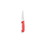Cutit profesional pentru transat carne / filetat, lama inox 15cm , maner ergonimic rosu 15 cm, respecta normele de igiena HACCP, Hendi