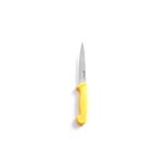 Cutit bucatarie, 15/30 cm, lama inox grosime 0.9 mm, ideal pt filetat, maner galben, respecta normele de igiena HACCP, Hendi, potrivit si pentru uz profesional