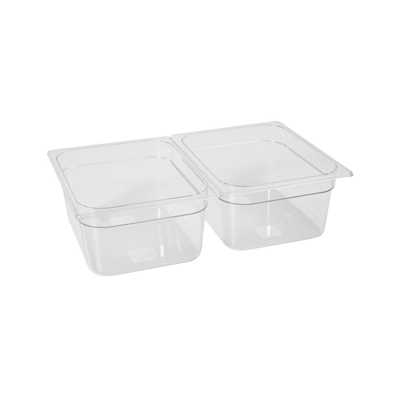 12592614_BIG.jpg Tava Hendi Gastronorm GN 1/2 150 mm 9.5 lt - policarbonat transparent - Image 1