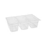 Tava Hendi Gastronorm GN 1/3 65 mm 2.5 lt - policarbonat transparent