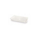Tava profesionala Gastronorm 1/1 policarbonat alb 65 mm inaltime, Hendi