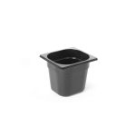 Tava Hendi Gastronorm GN 1/6 100 mm 1.6 lt - policarbonat negru