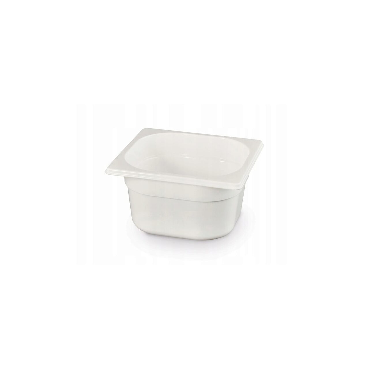 12592656_BIG.jpg Tava gastronorm GN 1/6 din policarbonat, Hendi, 1.6 litri, 176x162x100(h)mm rezistenta la temperaturi -40 pana la 110 C - Image 1