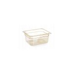 Tava gastronorm GN 1/2 din policarbonat, Hendi, 6.1 litri, 325x265x(H)100 mm, BPA free, rezistenta la temperaturi -40 pana la 150 C, rezistenta mare la impact