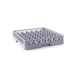 Cos pahare pentru masina de spalat pahare Hendi Polipropilena 49 compartimente 500x500x(H)104 mm Gri