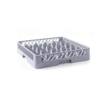 Cos universal pentru masina de spalat vase, polietilena, Gri Hendi 36 compartimente, 500x500x(H)104 mm