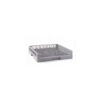 Cos universal pentru masina de spalat vase polietilena Hendi, Gri 500x500x(H)100 mm