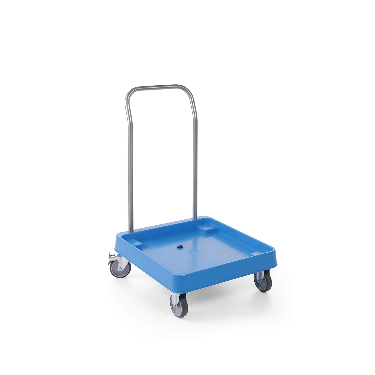 12592736_BIG.jpg Carucior pentru debarasare rafturi cu vesela, Otel inoxidabil Polipropilena Hendi 575x545x(H)920 mm - Image 1