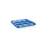 Cos universal pentru masina de spalat vase, polietilena Hendi, Albastru 500x500x(H)45 mm