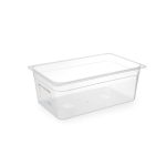 Tava Gastronorm GN1/1, 530x325x(H)200 mm, 28 litri, polipropilena, cu marcaj HACCP, Hendi