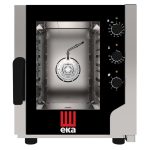 Cuptor Tecnoeka cu convectie si abur – Evolution New 5 x GN 2/3, electric, cu pulverizare directa, control electromecanic, GN 2/3, 230V, 3200W