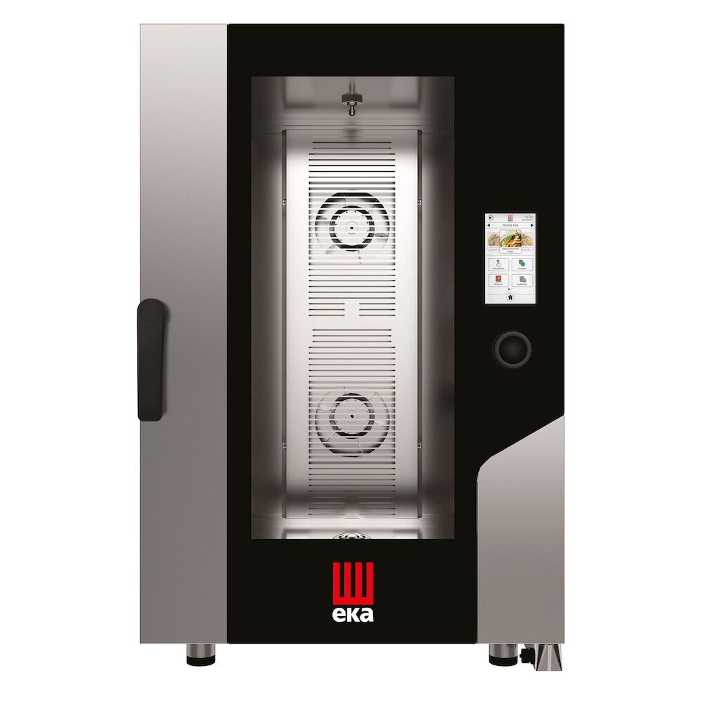 12593007_BIG.jpg Cuptor electric cu convectie pentru gastronomie, Millennial Touch Screen Gastro, 11 tavi x GN 1/1, 730×785×(H)1130 mm, Hendi - Image 1