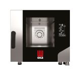 Cuptor electric cu convectie pentru gastronomie, Millennial Black Mask Gastro, 5 tavi x GN 1/1, 730×849×(H)700 mm, Hendi