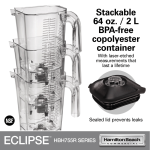 Blender barman Eclipse® 2l 1000W HBH755R-CE, Hamilton Beach Commercial - Image 28