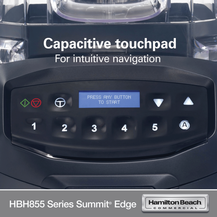 Blender cu protectie fonica Summit® Edge HBH855-CE, Hamilton Beach Commercial - Image 10