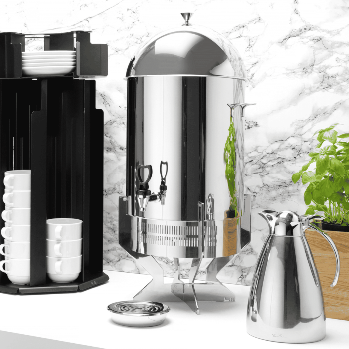 Dispenser de cafea cu inductie Skiathos, 16l, 300 x 300 x 650 mm Fine Dine - Image 5