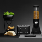 Dispenser de cereale Skiatos Black 5l, 220x 140 x 635 mm Fine Dine - Image 4