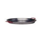 Tigaie mare cu 2 manere, diametru 30 x H 4 cm, din otel, Hendi, ideala pentru paella, pentru echipamente pe gaz