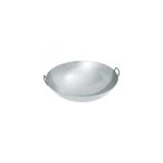 Tigaie Wok mare, diametru 70 cm x inaltime 23.5 cm, din tabla de otel 1.5 mm grosime, cu 2 manere