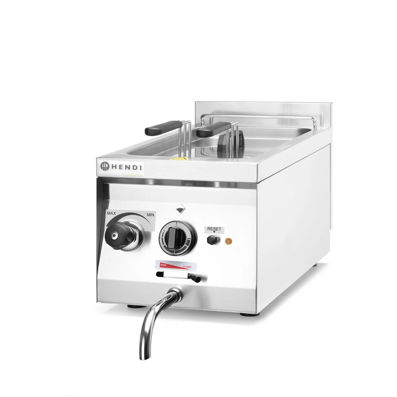 12664815_BIG.jpg Aparat de gatit paste Hendi, capacitate 10L, cu scurgere, 230V/3500w, 330x600x(H)38mm - Image 1