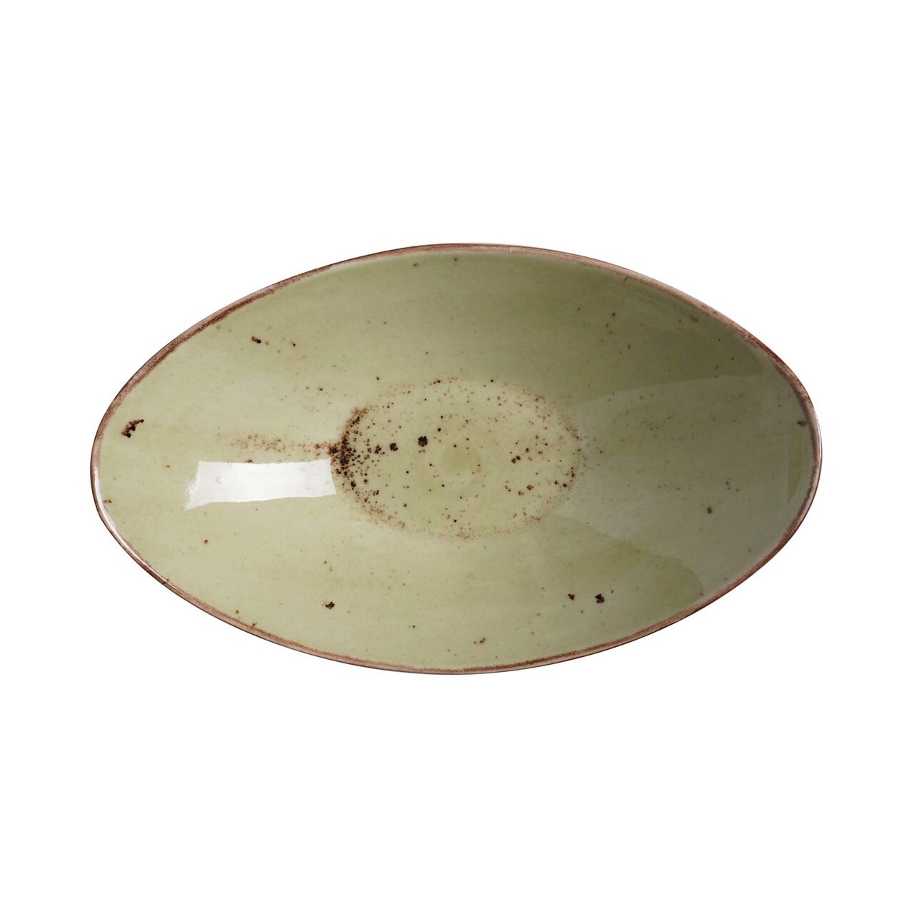 12665693_BIG.jpg Bol tip barca Olive, 250x160 mm Fine Dine - Image 1