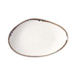 Farfurie forma organica Vanilla, 350x210 mm Fine Dine