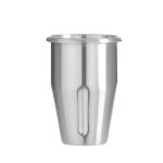 Cana de amestecare din otel inoxidabil pentru Milkshake, Design de Bronwasser, Hendi, 0,97L, ø113x(H)160mm
