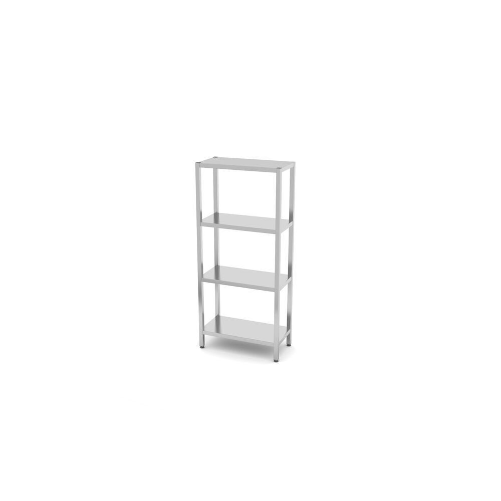 12666923_BIG.jpg Raft 4 polite, pregatit pentru asamblare, Hendi, Kitchen Line, 800x400x(H)1800mm - Image 1