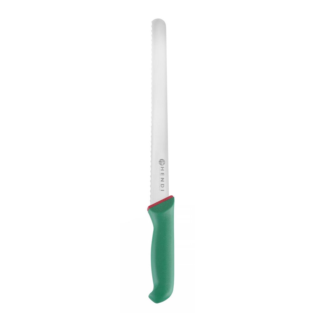 12667054_BIG.jpg Cutit de paine, HENDI, Verde, (L)420mm - Image 1